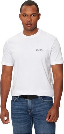 Guess Herren T-Shirt Tee Einzelpackung Weiss (M)