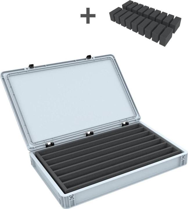 Image du produit Feldherr EB21SET - Conteneur Euro pour trains miniatures, locomotives et véhicules - 7 barres pour (Matières plastiques)