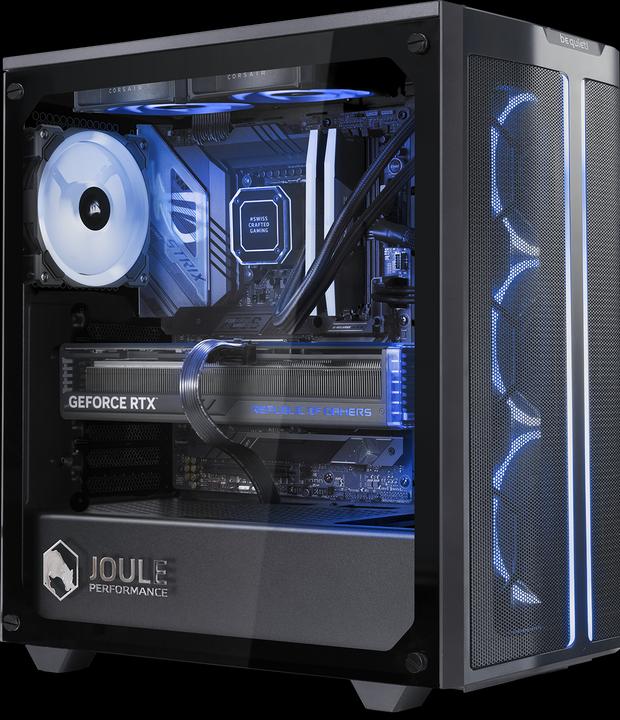 Actual product image Joule Performance High End Gaming PC RTX5070 R7 32GB 2TB L1135036 (AMD Ryzen 7 9700X, 32 GB, 2000 GB, GeForce RTX 5070)