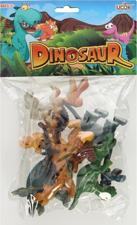 Produktbild Ucok Funny Dinos Spielset, 6-tlg.