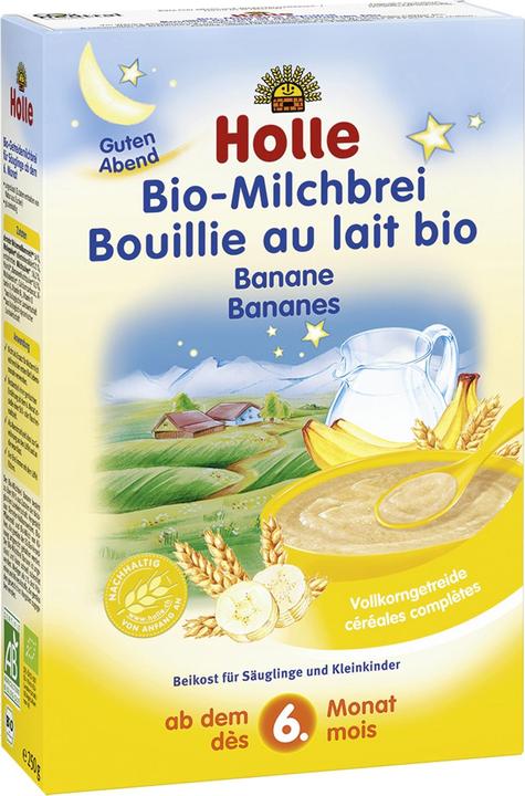 Immagine prodotto Holle Porridge di latte biologico alla banana (250 g)