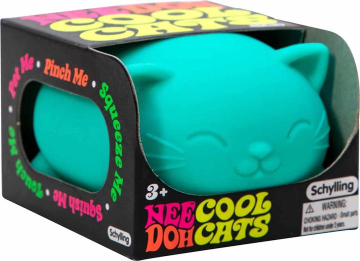 Actual product image NeeDoh Schylling Nee Doh Cool Cats Stress ball