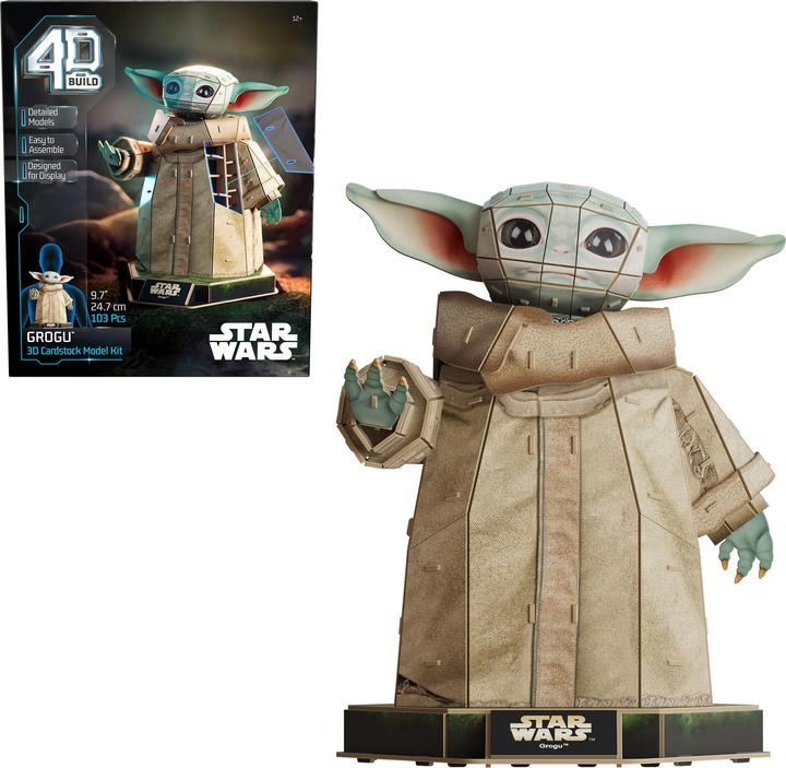 Actual product image Spin Master 4D Build - Star Wars - Grogu