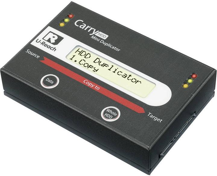 Actual product image Renkforce Portable HDD hard disk duplicator 1 to 1