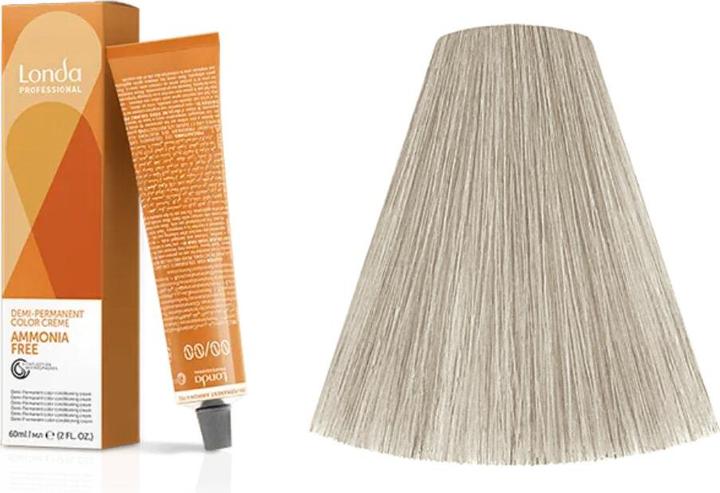 Produktbild Londa Intensivtönung 10/81 hell-lichtblond perl-asch 60 ml (Weiss, Silber, Blond)