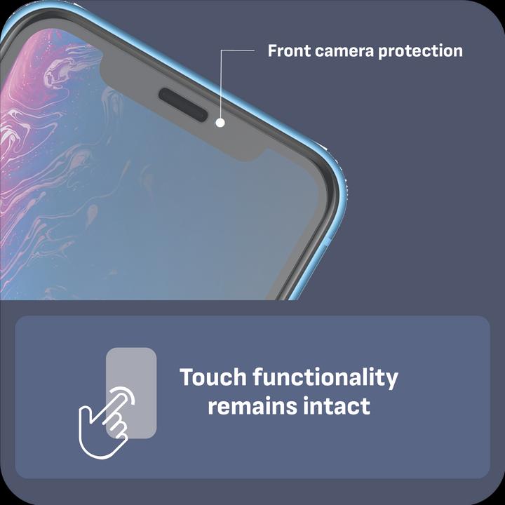 Produktbild Cazy Schutzglass Kompatibel mit iPhone Xr Tempered Glass Hülle Kompatibel - 2 Stück (2 Stück)