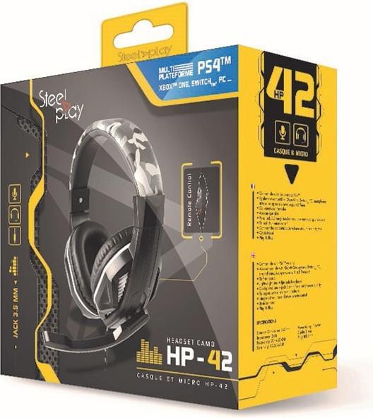 Produktbild Steelplay Wired Headset HP42 Camo (Kabelgebunden)