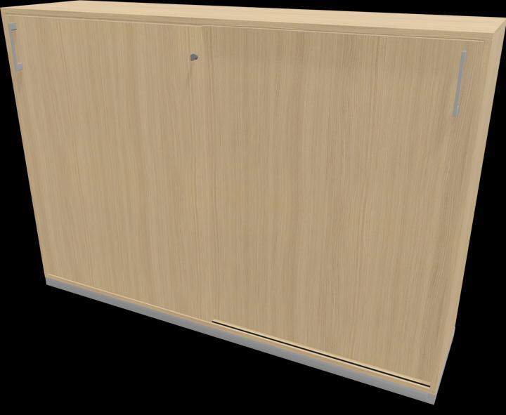Oak decor bleached, Silver grey