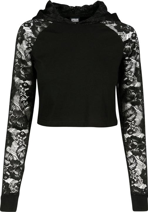 Image du produit Urban Classics Ladies Short Laces Hoody (S)