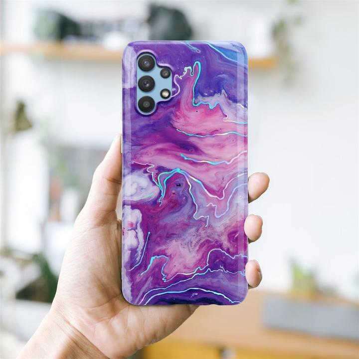 Actual product image Cadorabo IMD TPU Colorful Marble Cover (Samsung Galaxy A32 5G)