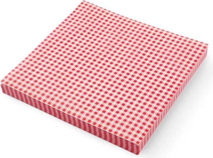 Produktbild Hendi Einschlagpapier fettresistent Karomuster (500 Stück)