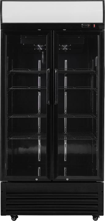 Immagine prodotto Gastro Hero Getränkekühlschrank ECO miteuchtaufsatz und Klapptüren (630 l)