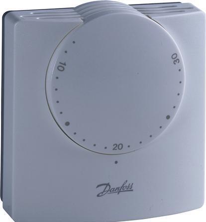 Image du produit Danfoss Thermostat d'ambiance RMT-230 8-30 230V blanc sans accélérateur.
