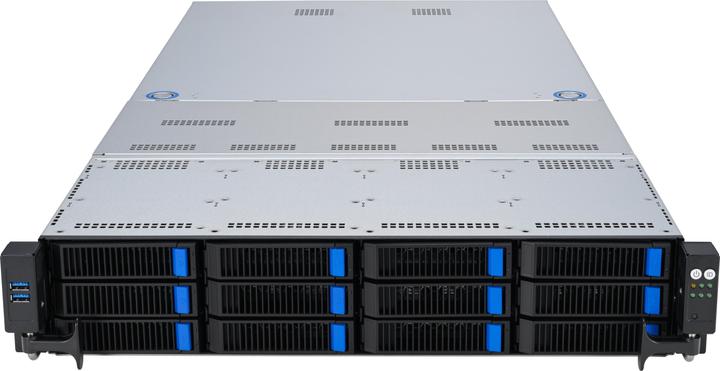 Produktbild ASUS Server BAB Rack RS720A-E12-RS12/10G/2.6kW/8NVMe/OCP (AMD Epyc 9004 series)