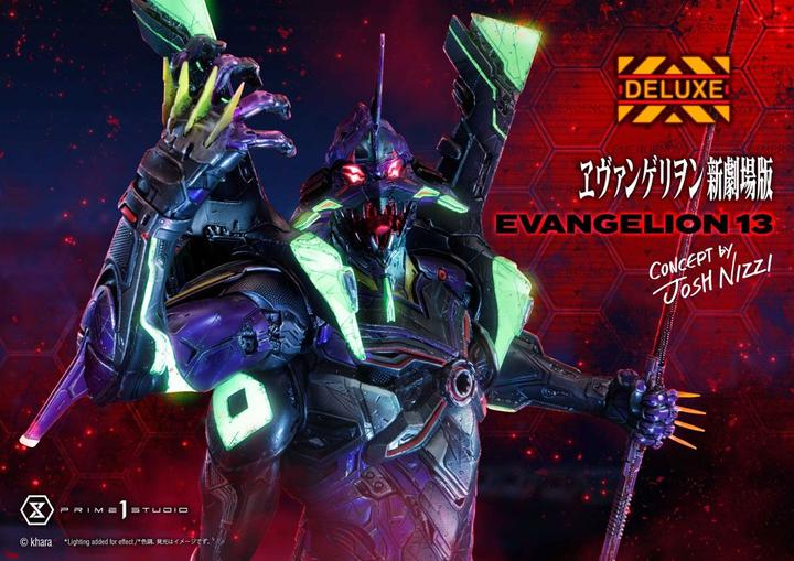 Actual product image Prime 1 Studio Evangelion: 3.0 You Can (Not) Redo statuette Evangelion 13 Concept by Josh Nizzi Deluxe Version 79 c