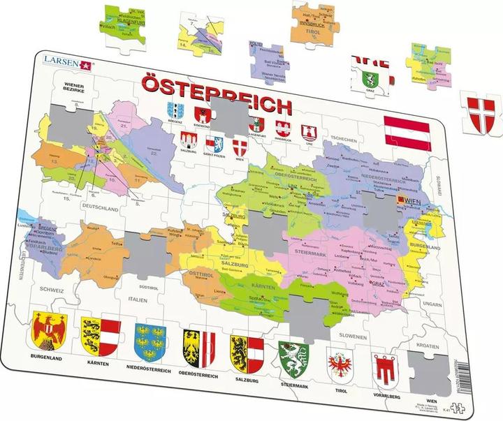 Produktbild Larsen Österreich Politisch (70 Teile)