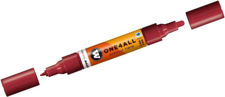 Image du produit Molotow Marqueur pour Maquettes - One4All Twin - Acrylique Bordeaux - 1,5/4mm - -086 - 15 cm (Bourgogne, 4 mm, 1 x)