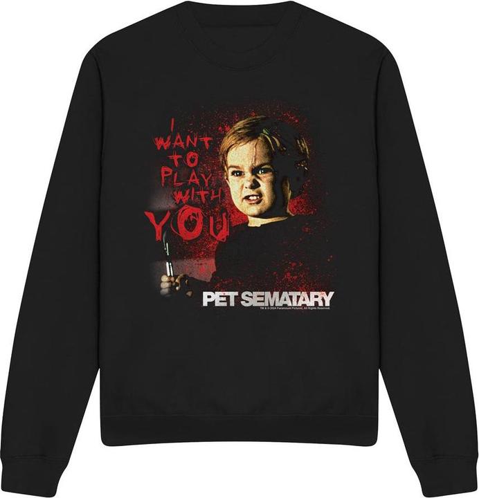 Pet Sematary I Want To Play Sweatshirt