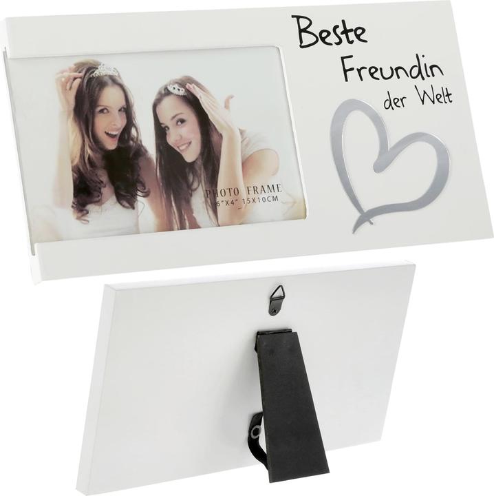 Image du produit HTI-Living Bilderrahmen 15 x 10 mit Spruch "Beste Freundin der Welt" (15 x 10 cm)