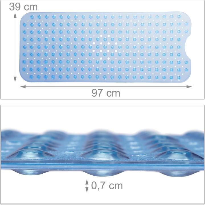 Actual product image Relaxdays Bathtub Mat, XXL (97 x 39 x 1 cm)