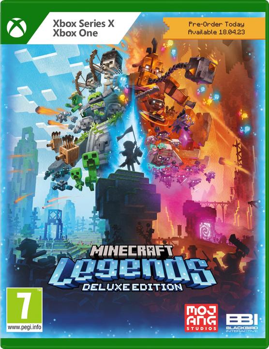 Immagine prodotto Mojang Minecraft Leggende DISC Edizione Deluxe (Xbox Series X, IT)