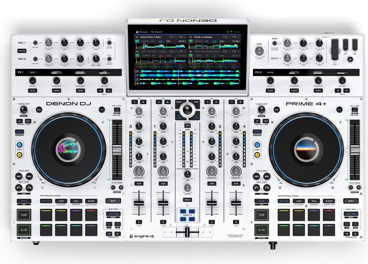 Denon DJ Prime 4+ editie wit