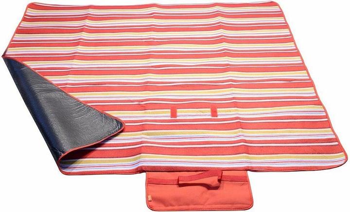Cattara Coperta da picnic FLEECE 150x135cm rosso