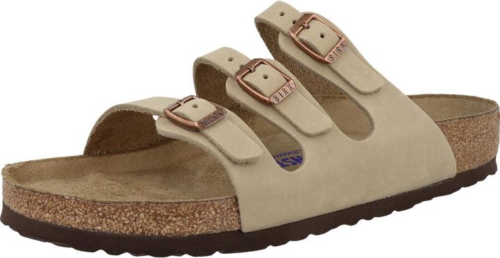 Image du produit Birkenstock Florida SFB geöltes Nubukleder Weichbettung normal - 66003 (38)
