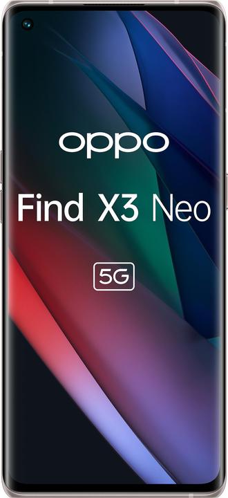 Produktbild OPPO Find X3 Neo (256 GB, Galactic Silver, 6.50", Dual SIM, 50 Mpx, 5G)