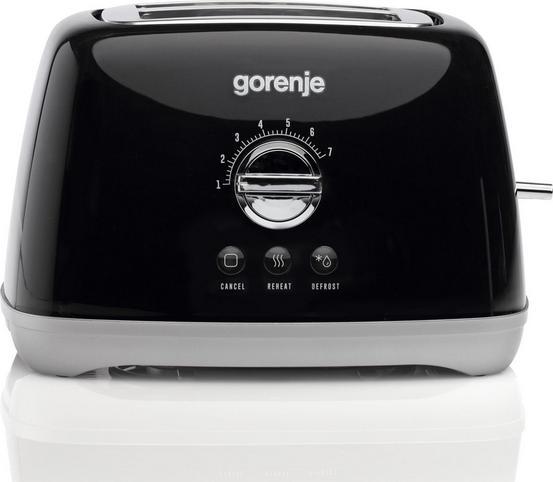 Actual product image Gorenje Toaster - black