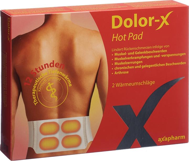 Image du produit Dolor-X Enveloppes chauffantes HOT Pad (2 x, 1500 ml, 272 g)