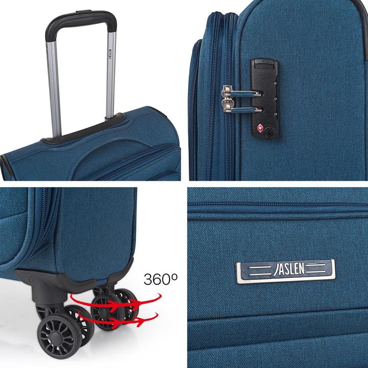 Produktbild Jaslen Trolley Set (82.50 l, Handgepäck (bis 50l), M (50 - 90l))