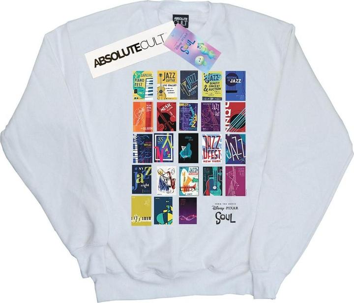 Actual product image Disney Womens/Ladies Soul Jazz Poster Wall Sweatshirt (XL)