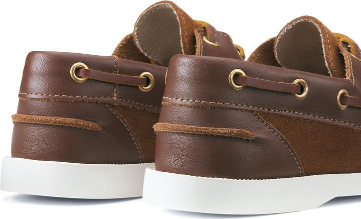 Image du produit La Redoute Collections Chaussures bateau en cuir (34)