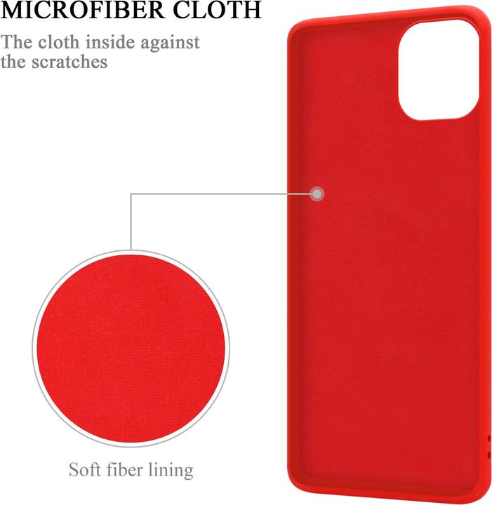 Actual product image Cadorabo Case for Apple iPhone 14 PLUS in TPU Liquid Ring Silicone Case Style (Apple iPhone 14 Plus)