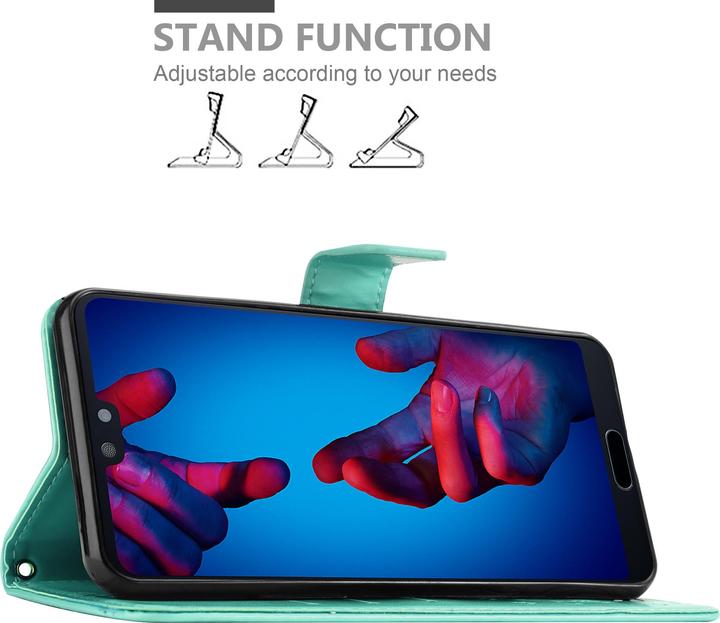 Immagine prodotto Cadorabo Copertina del libro di fiori (Huawei P20)