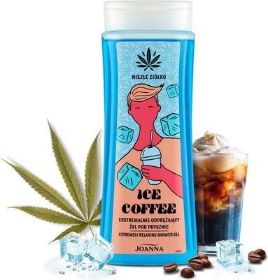 Joanna Extremely Refreshing Shower Gel Moisturizing Shower Gel Aromatic Ice Coffee Scent Gentle on S (300 ml)