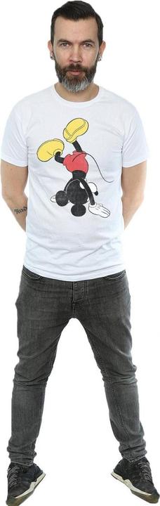 Actual product image Disney Mens Mickey Mouse Upside Down T-Shirt (M)