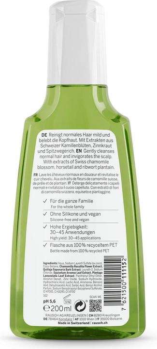 Produktbild Rausch Pflege-Shampoo (200 ml, Flüssiges Shampoo)