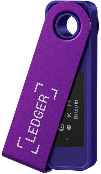 Produktbild Ledger Nano S Plus - Amethyst Purple (Ripple, Bitcoin, Litecoin, Cardano, TRON, Bitcoin Cash, Ethereum Classic, Ether, Stellar, Monero, Dogecoin)