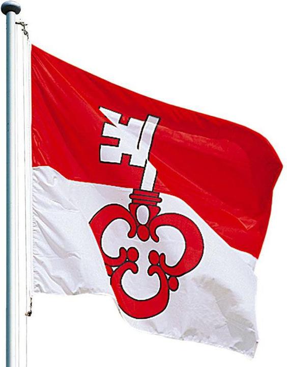 Image du produit Keller Fahnen Kantonsfahne klassisch Obwalden Polyester 200x200 cm