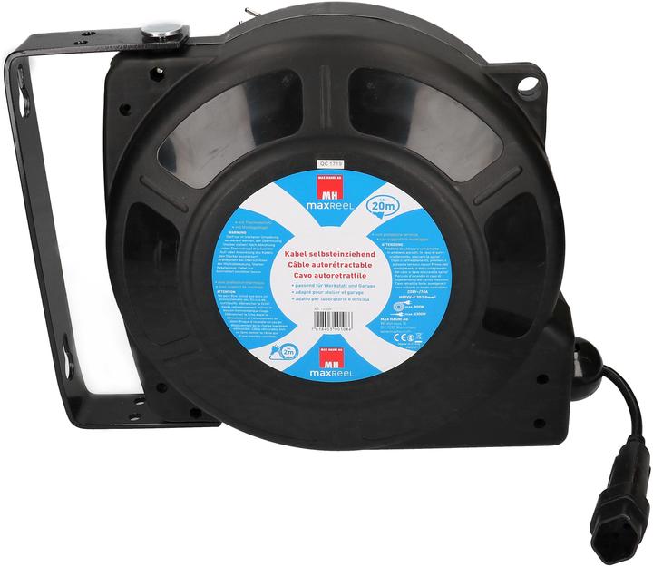 Max Hauri maxReeL Automatische Kabelrolle Typ 13 (20 m, 1 mm²)