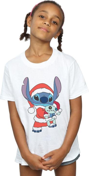Immagine prodotto Disney Lilo And Stitch Stitch Christmas Maglietta Ragazze (116)