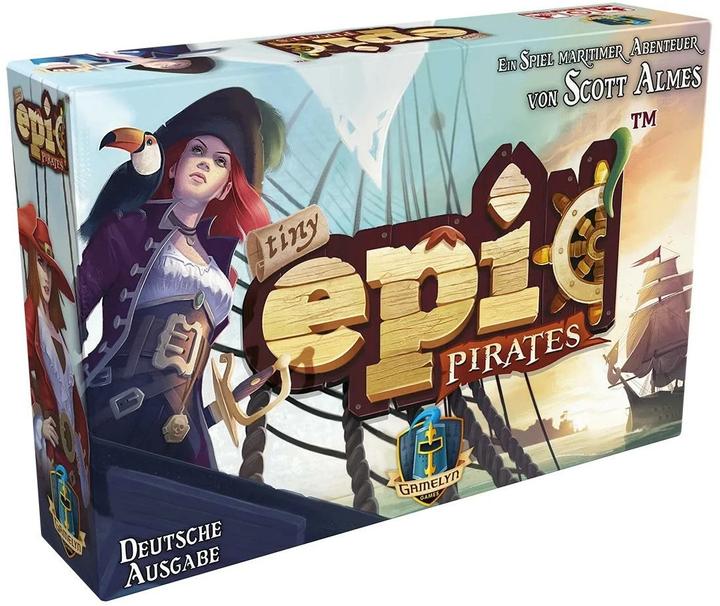 Produktbild Asmodée GAMD0003 - Tiny Epic Pirates, Brettspiel, für 1-4 Spieler, ab 12 Jahren (DE-Ausgabe) (Deutsch)