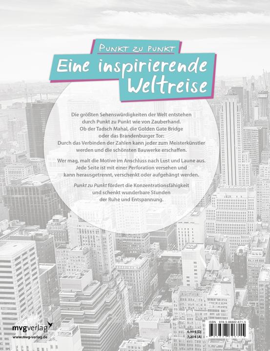 Produktbild Punkt zu Punkt: Eine inspirierende Weltreise: Malbuch für Erwachsene