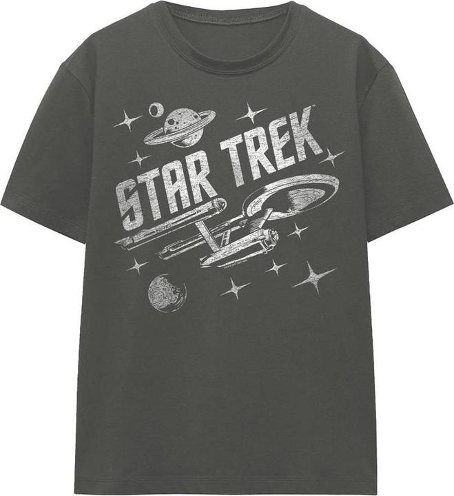 Actual product image Unisex Adult Through Space T-Shirt (L)