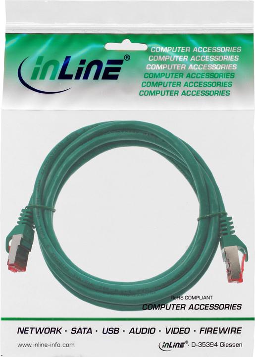 Actual product image InLine Patch cable (S/FTP, CAT6, 3 m)