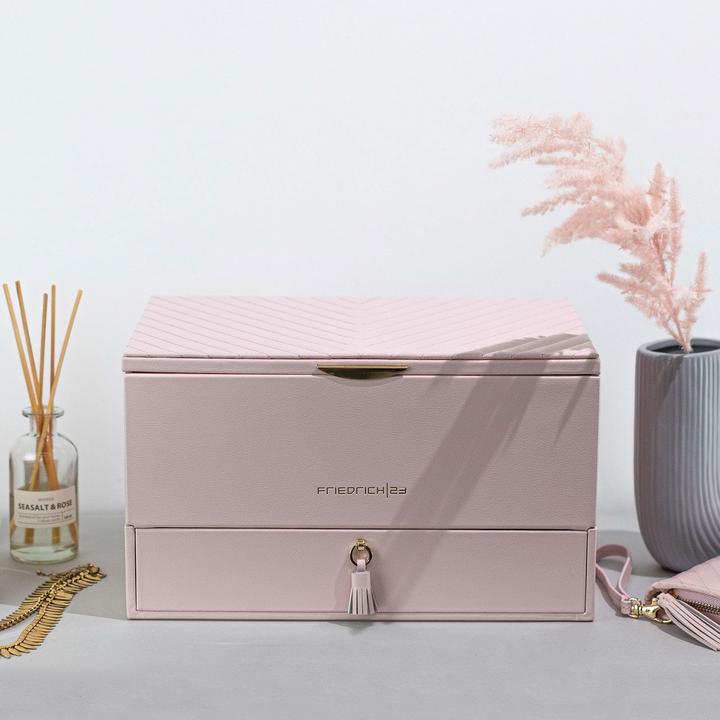 Actual product image Friedrich Design Pink Jewelry Box Aurora -9