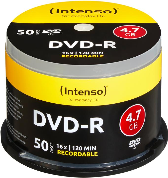 Actual product image Intenso Dvd-R 4.7gb (50 x)