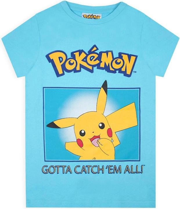 Actual product image Pokémon Boys Gotta Catch 'Em All! Pikachu T-Shirt (146, 152)